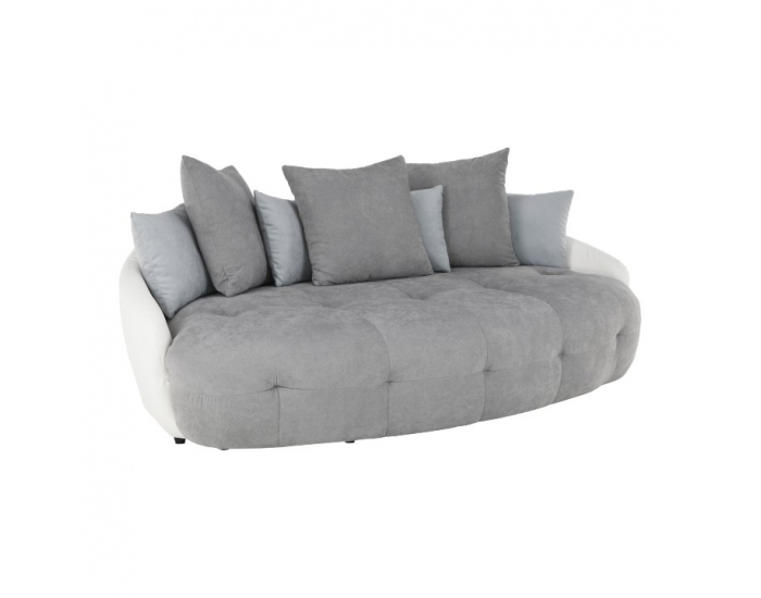 Pohovka Vildan - sivá / biela