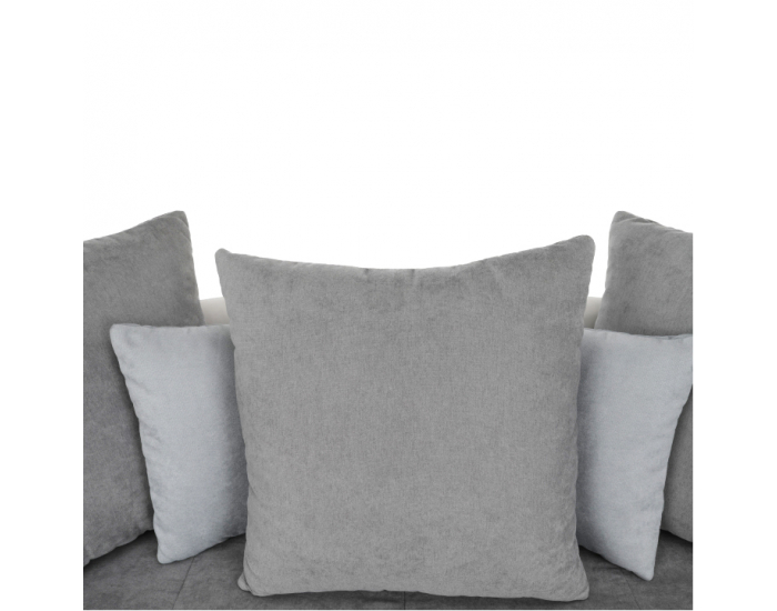 Pohovka Vildan - sivá / biela