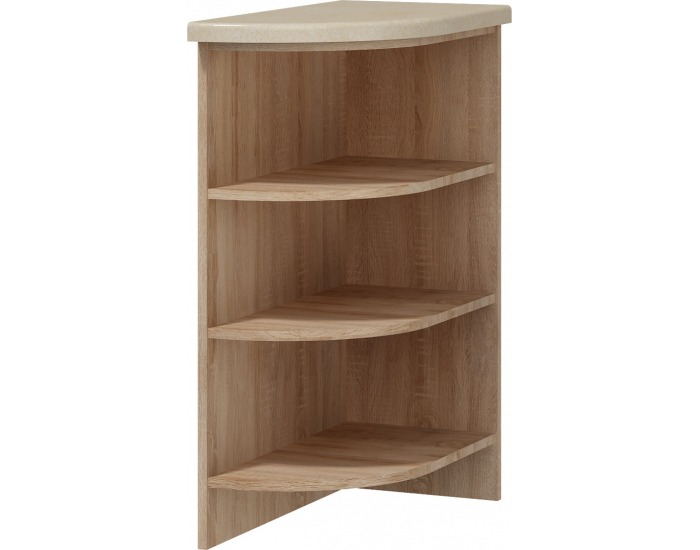 Dolná rohová kuchynská skrinka Polo S30OZ P - sonoma svetlá