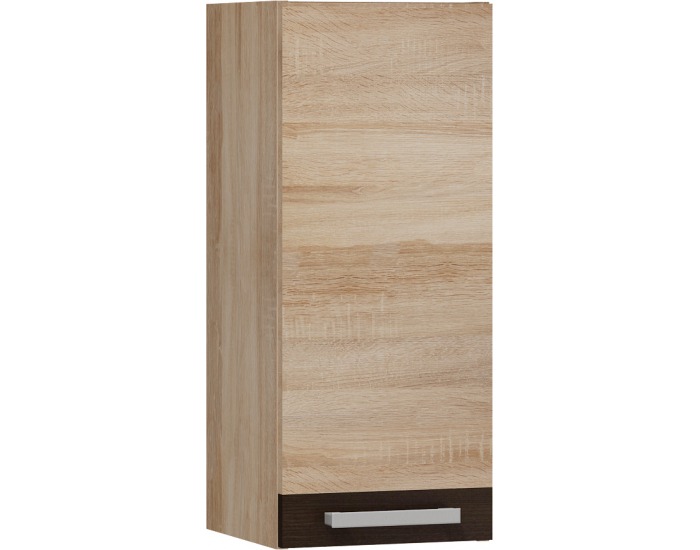 Horná kuchynská skrinka Polo W30 - sonoma svetlá / sonoma tmavá