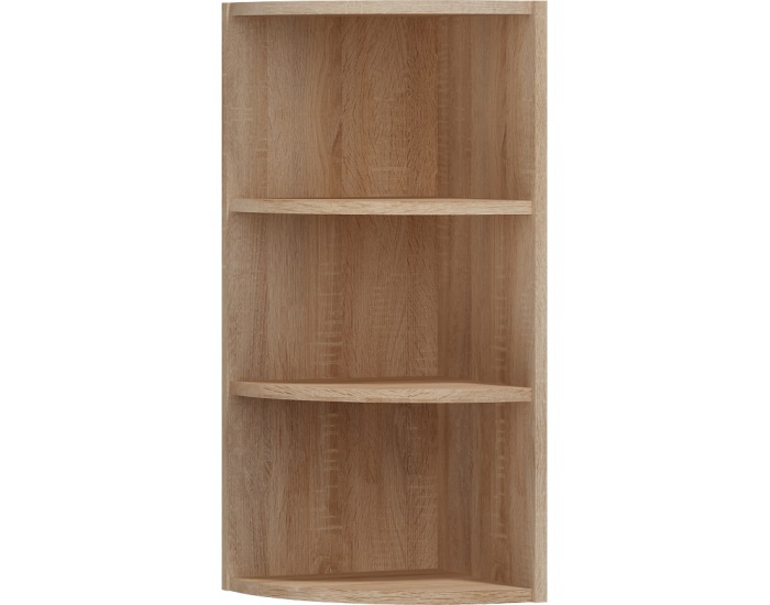 Horná rohová kuchynská skrinka Polo W30OZ L - sonoma svetlá