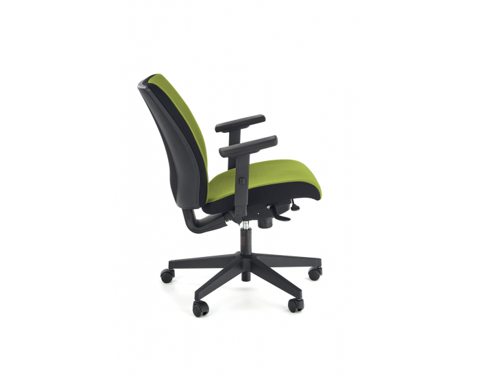 Kancelárska stolička s podrúčkami Pop - čierna / zelená