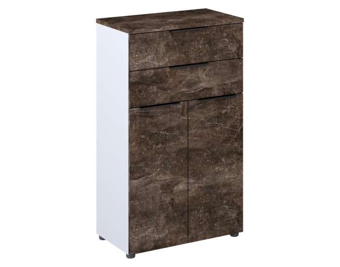 Pracovňa Klaudius - sivá / betón tmavý