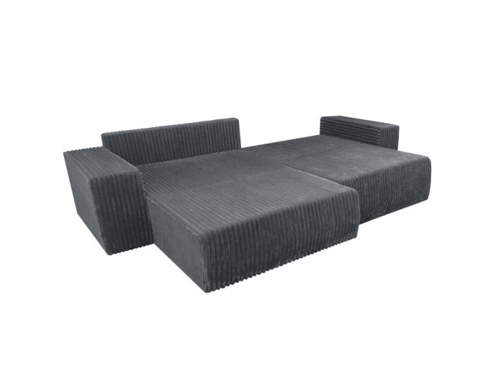 Rohová sedačka s rozkladom Prema Roh Uni L/P - sivá