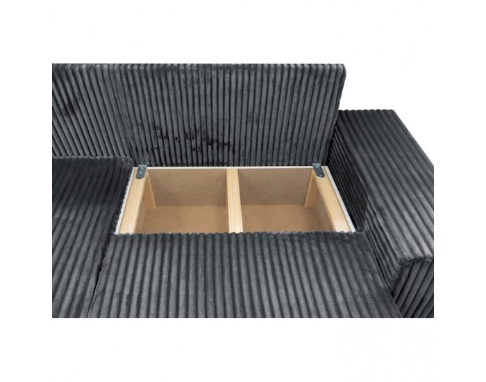 Rohová sedačka s rozkladom Prema Roh Uni L/P - sivá