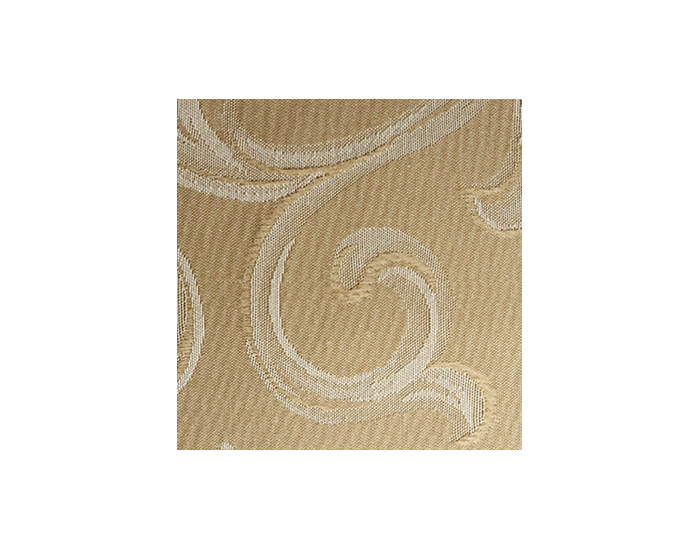 Rustikálne jedálenské kreslo Fotel K - nový orech / béžový vzor (A4 0202)