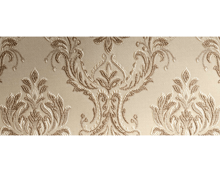 Rustikálna jedálenská stolička Krzeslo L - wenge / béžovo-hnedý vzor (B4 103A)