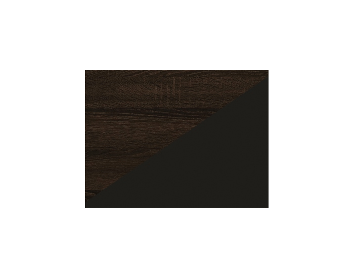 Taburetka Bond BON-06 - sonoma tmavá / čierna ekokoža