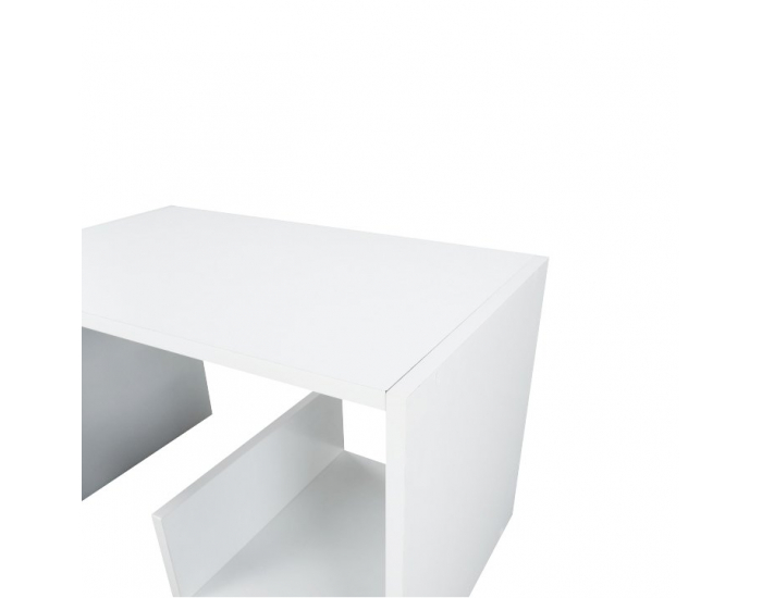 Príručný stolík Volker - biela