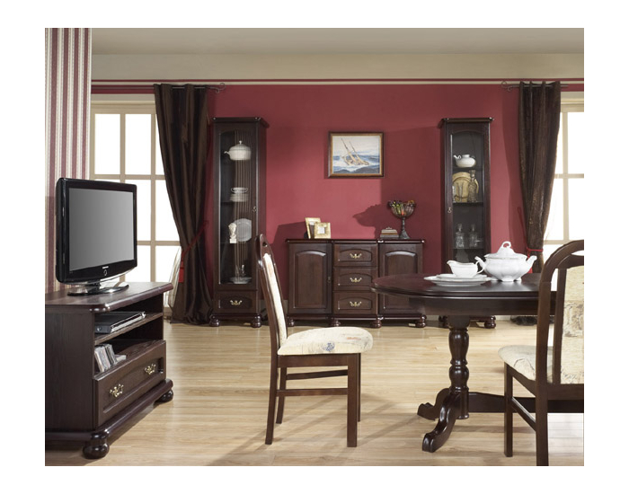 Rustikálna rohová komoda Anita - bawaria