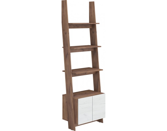 Regál Rack RAC-04 - craft tobaco / craft biely