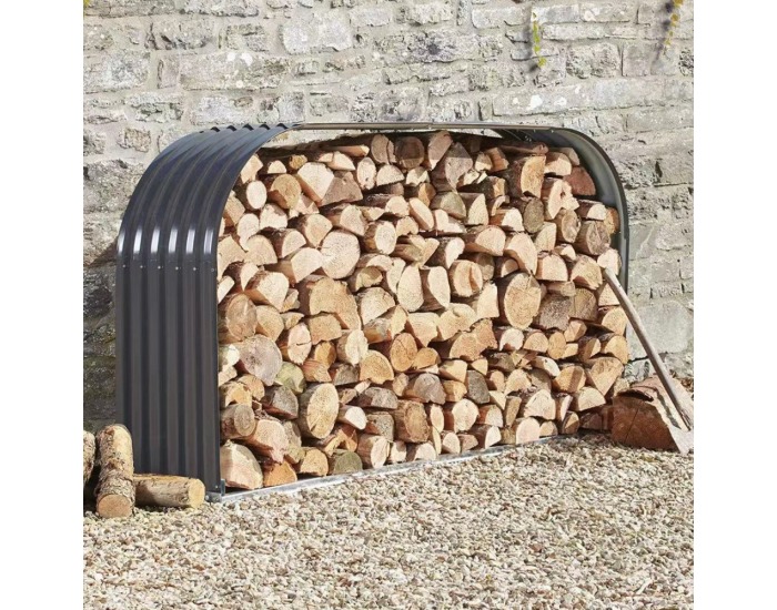 Prístrešok na drevo Radek - antracit