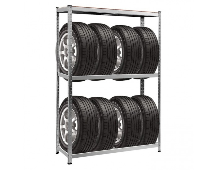 Stojan na pneumatiky Radel New - sivá