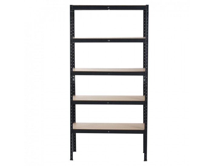 Regál Radman - dub / čierna