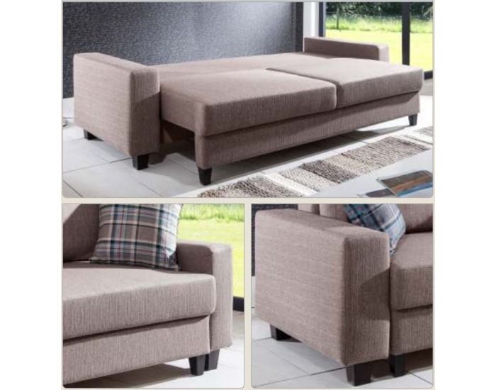 Rozkladacia pohovka s úložným priestorom Rafael - ramos cocoa