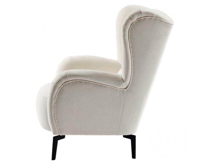 Kreslo (ušiak) Ramon - smotanová