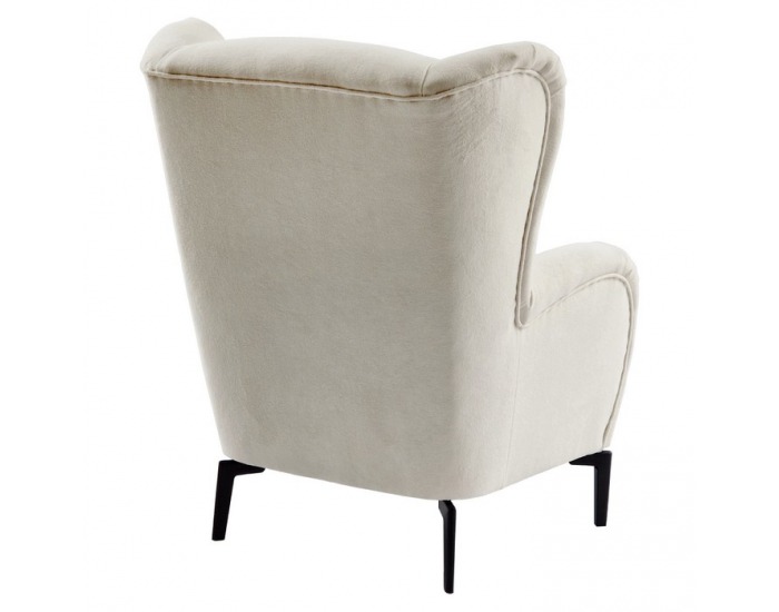 Kreslo (ušiak) Ramon - smotanová