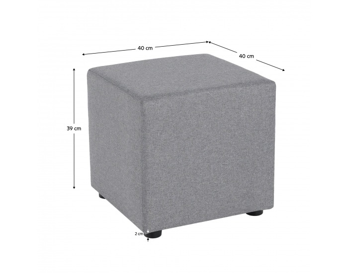 Taburetka Regor - sivá (Twist 19)