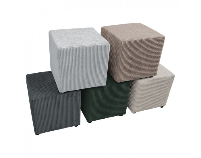 Taburetka Regory - tmavosivá