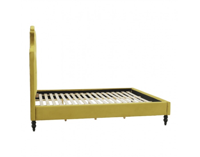 Manželská posteľ s roštom Reina 180x200 cm - zlatá