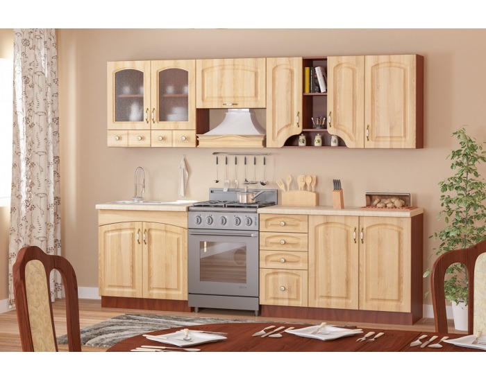 Kuchyňa Sandra 260 - dub messi