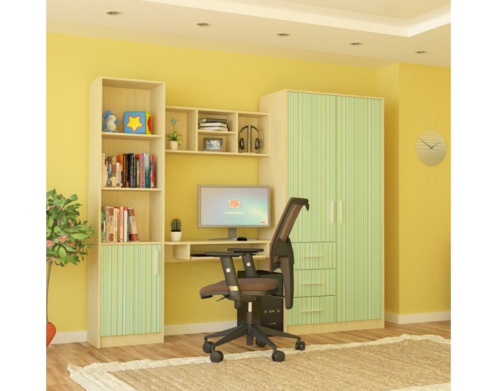 Detská izba Simba - rainbow zelený