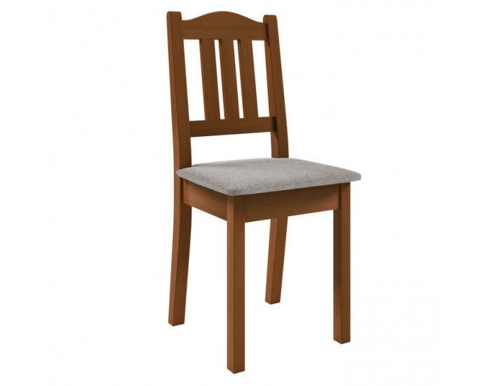 Jedálenská stolička (2 ks) Rendy K3 - bronz hnedý / svetlosivá