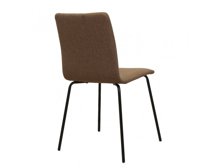 Jedálenská stolička Renita - hnedá / čierna