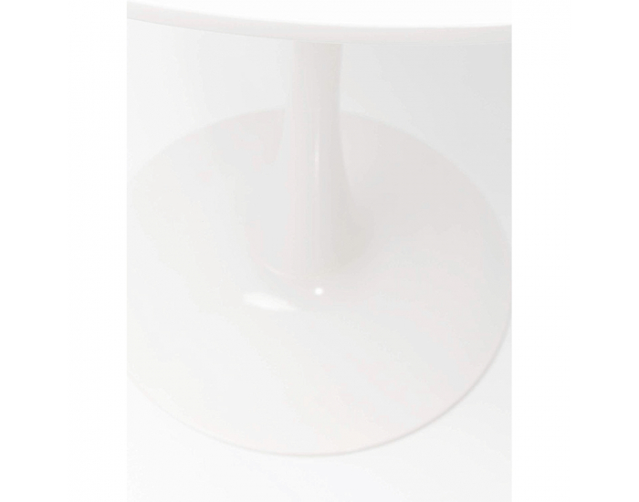 Okrúhly jedálenský stôl Reventon 80 - biela matná