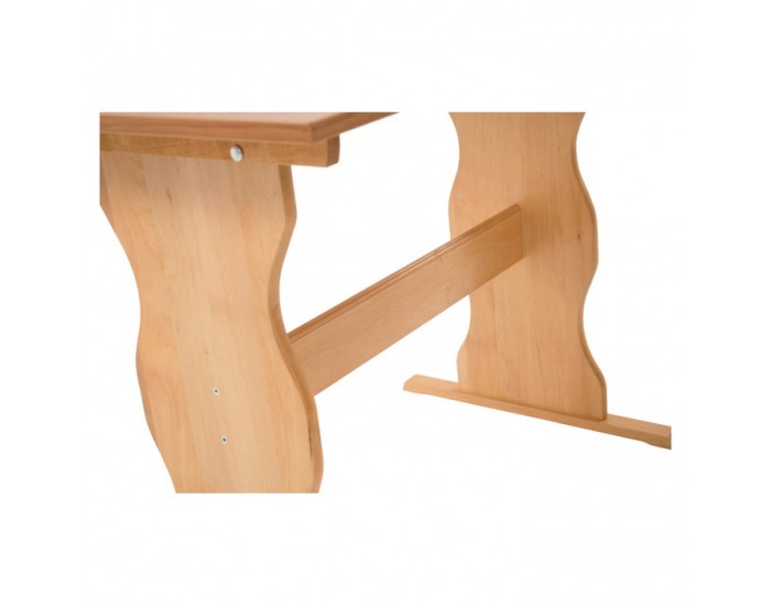 Jedálenský stôl Revik 100x60 cm - jelša