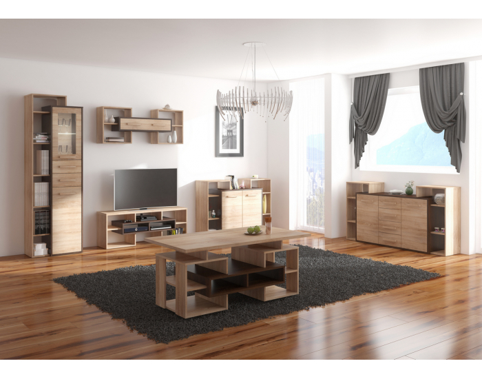 Pracovňa Rio - sonoma tmavá / sonoma svetlá