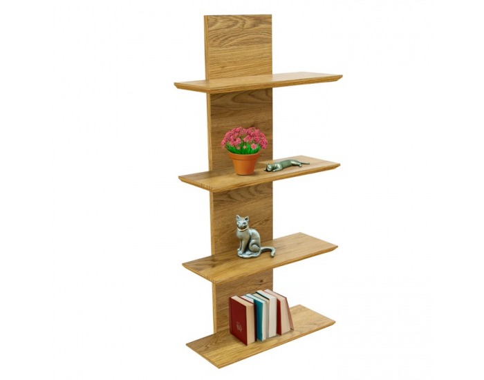 Závesná polica Robus - dub