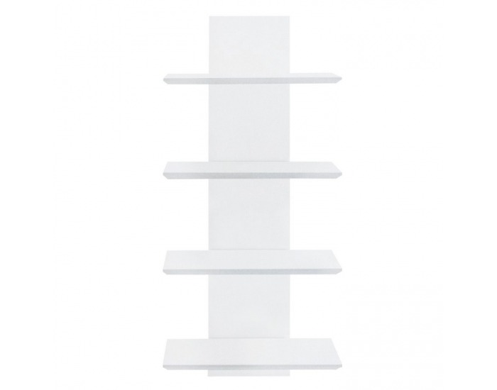 Závesná polica Robus - biela