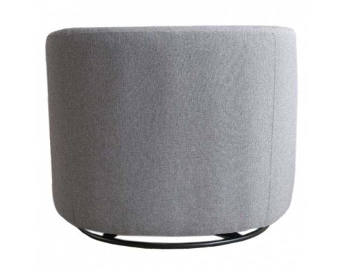 Dizajnové otočné kreslo Rodon - sivá