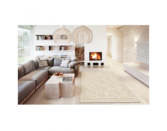 Koberec Rohan 67x210 cm - krémová / vzor