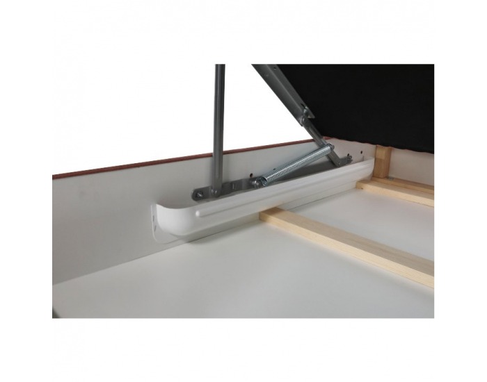 Rohová sedačka s rozkladom a úložným priestorom Byron L - lososová / sivá / svetlosivá / čierna