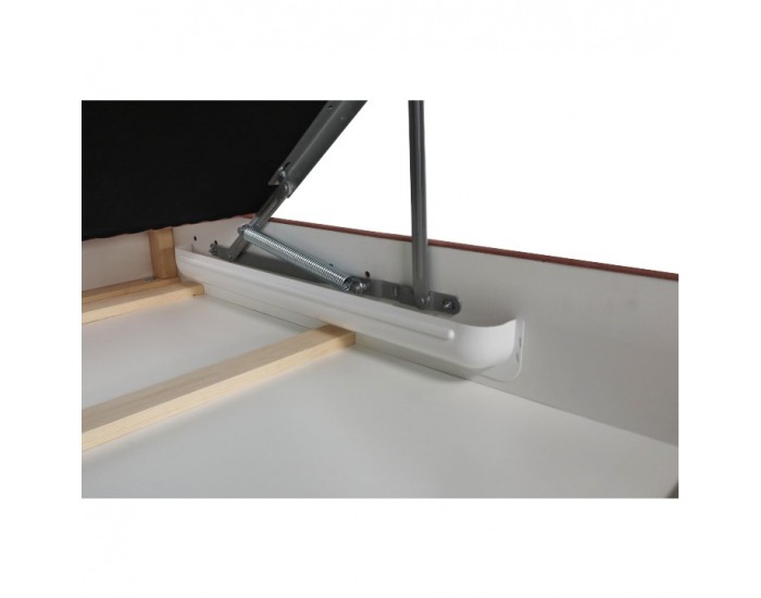 Rohová sedačka s rozkladom a úložným priestorom Byron P - lososová / sivá / svetlosivá / čierna