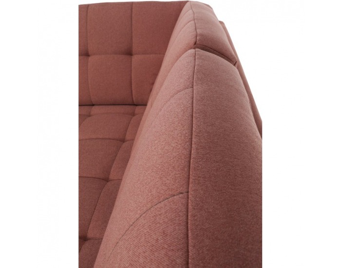 Rohová sedačka s rozkladom a úložným priestorom Byron P - lososová / sivá / svetlosivá / čierna