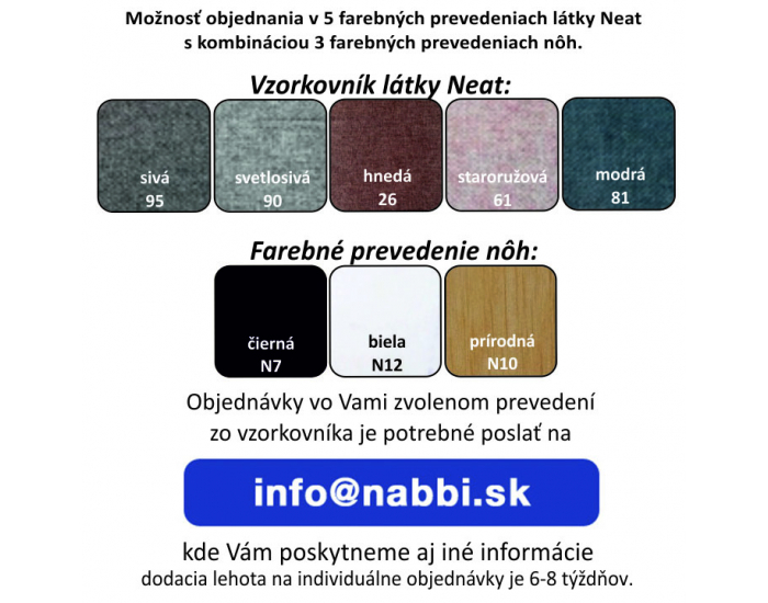 Rohová sedačka s rozkladom a úložným priestorom Konkord P - mentolová / orech