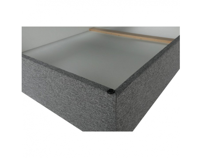 Rohová sedačka s rozkladom a úložným priestorom Sadah P - sivá / čierna