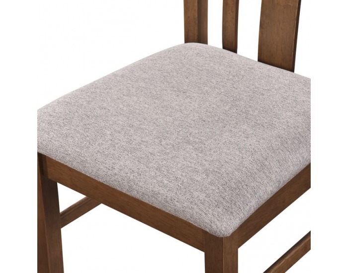 Jedálenský set Rois set 1+4 - orech / béžová