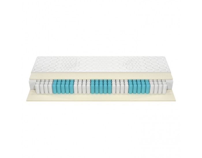 Obojstranný taštičkový matrac Rolko 160x200 cm - biela