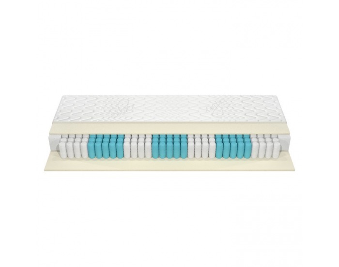 Obojstranný taštičkový matrac Rolko 80x200 cm - biela