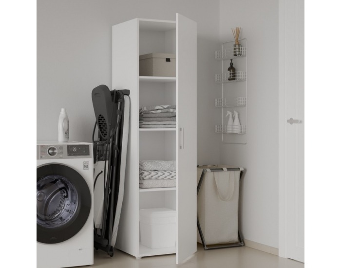 Policová skriňa Romer New 1D - biela