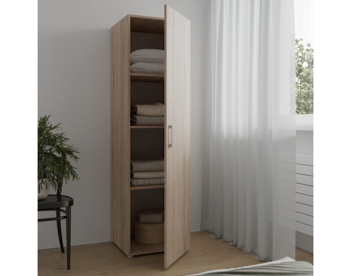 Policová skriňa Romer New 1D - dub sonoma