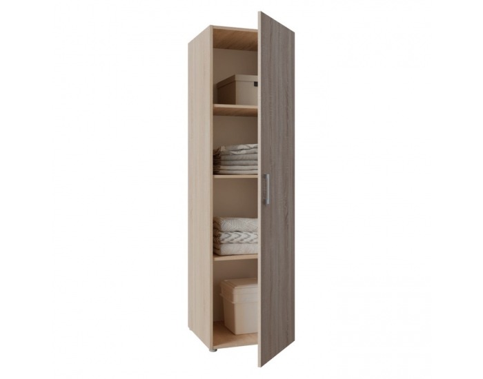 Policová skriňa Romer New 1D - dub sonoma