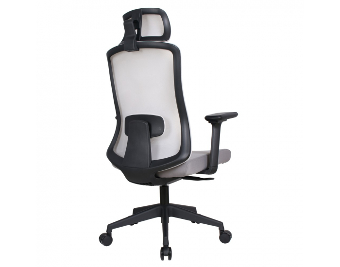 Kancelárske kreslo Rosano - sivá / čierna