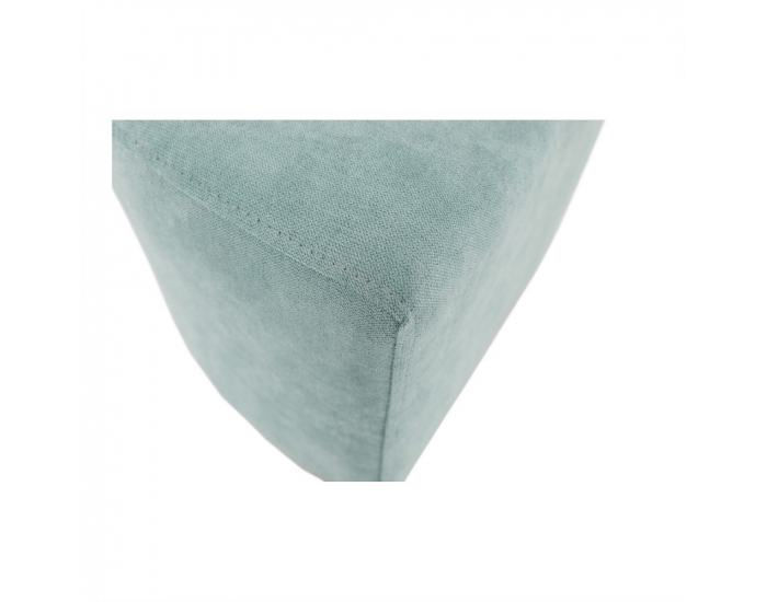 Konferenčné kreslo s taburetkou Rose - mentolová