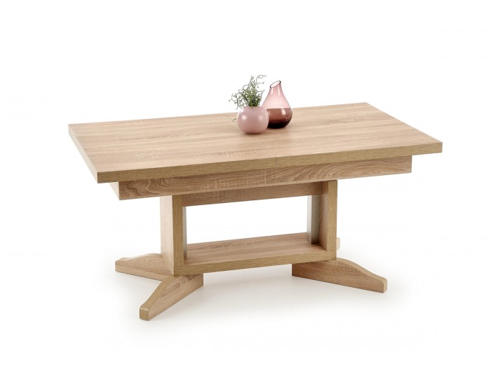 Rozkladací konferenčný stolík Klassik - dub sonoma