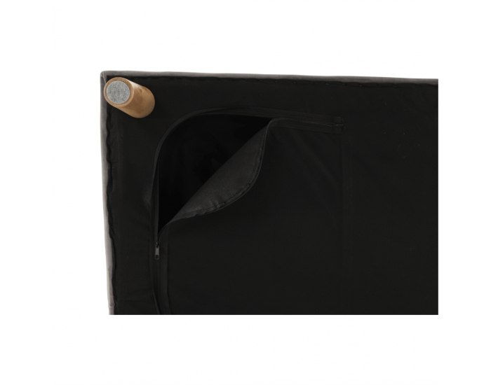 Rozkladacia pohovka Alida - sivá / dub